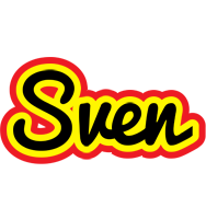 Sven flaming logo