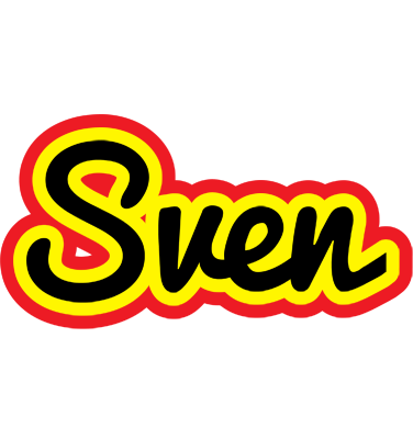 Sven flaming logo