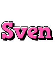 Sven girlish logo