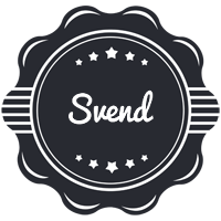 Svend badge logo