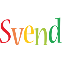 Svend birthday logo