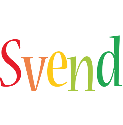 Svend birthday logo