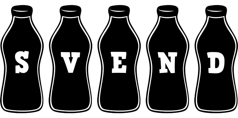 Svend bottle logo