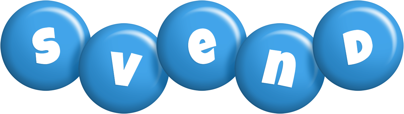 Svend candy-blue logo