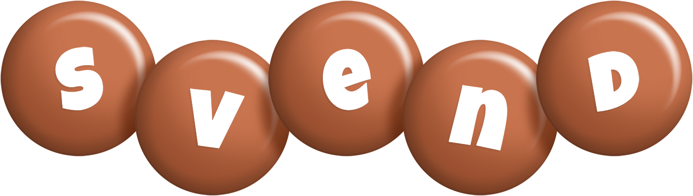 Svend candy-brown logo