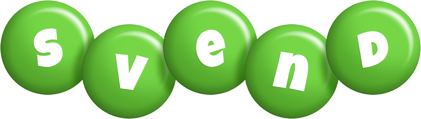 Svend candy-green logo