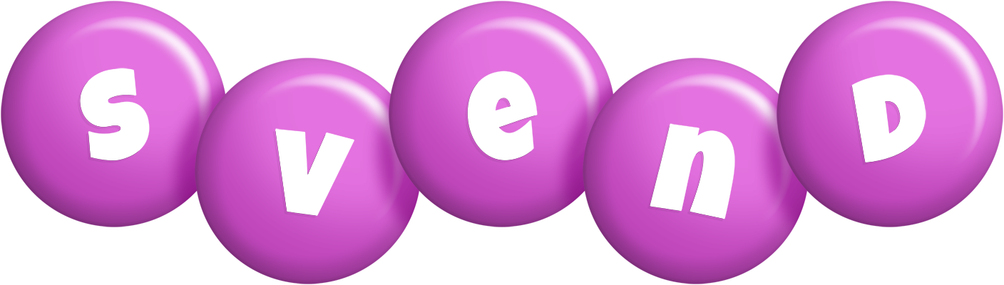 Svend candy-purple logo