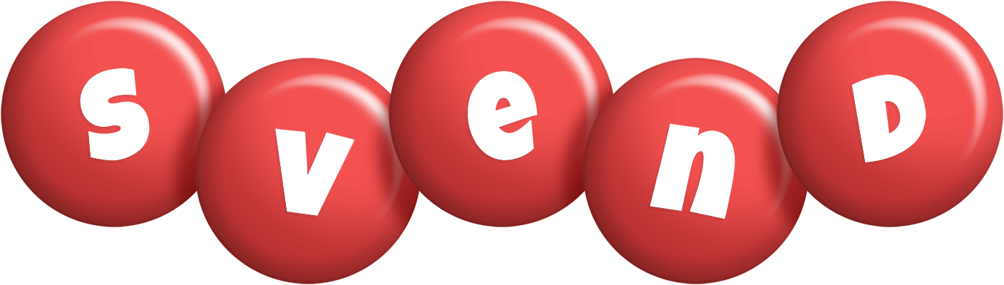 Svend candy-red logo