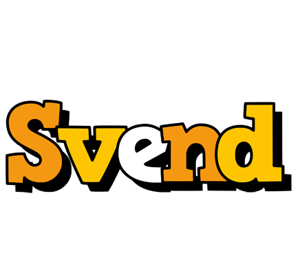 Svend cartoon logo