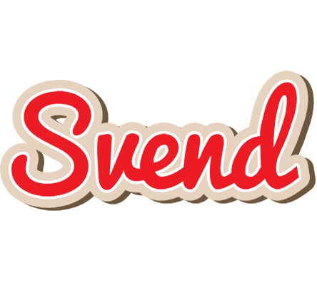 Svend chocolate logo
