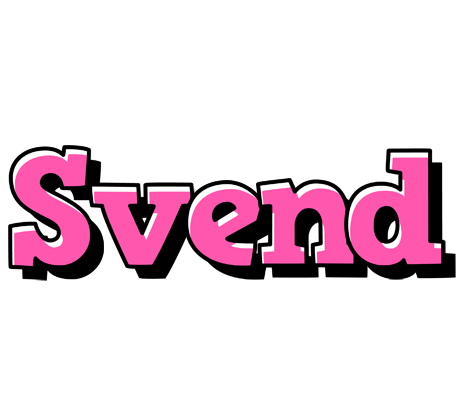 Svend girlish logo