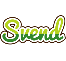 Svend golfing logo