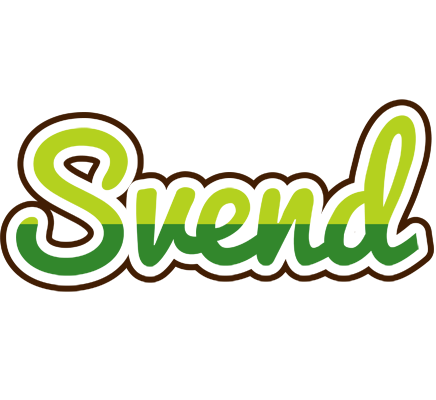 Svend golfing logo