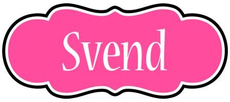 Svend invitation logo