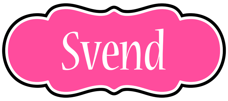 Svend invitation logo