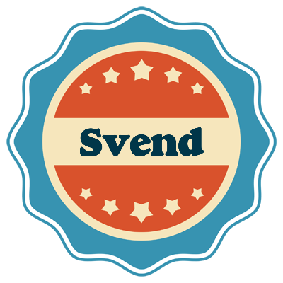 Svend labels logo