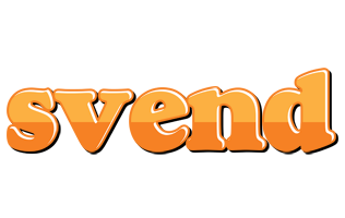 Svend orange logo