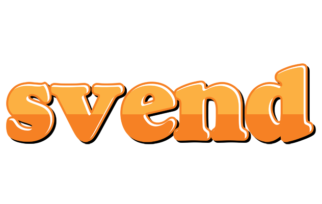 Svend orange logo