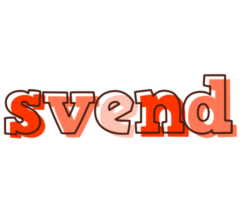 Svend paint logo