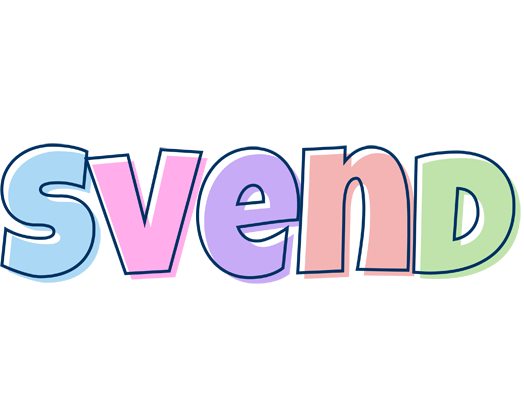 Svend pastel logo