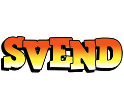 Svend sunset logo