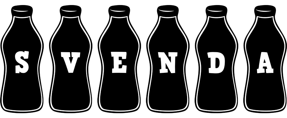 Svenda bottle logo
