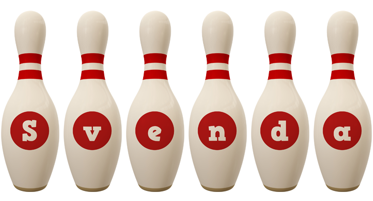 Svenda bowling-pin logo