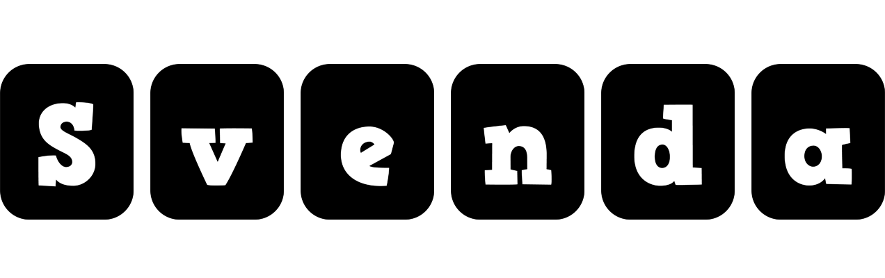 Svenda box logo