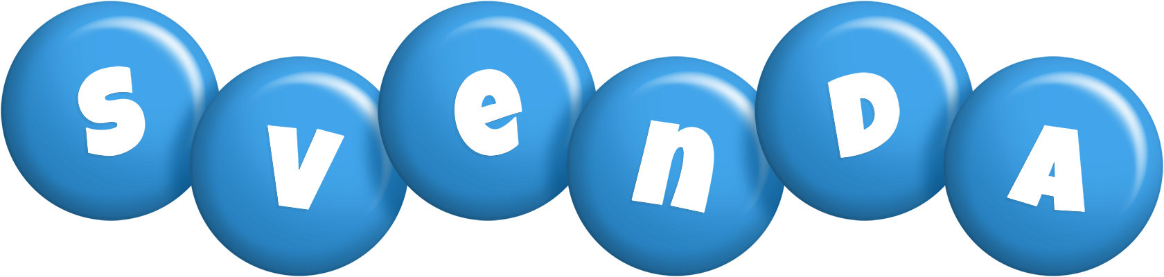 Svenda candy-blue logo