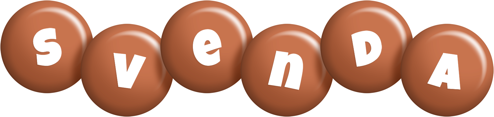 Svenda candy-brown logo
