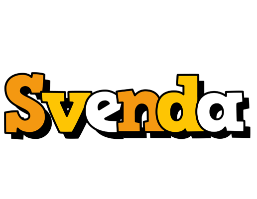 Svenda cartoon logo