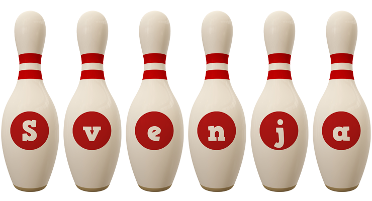 Svenja bowling-pin logo