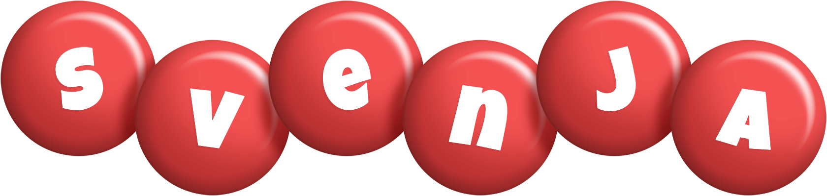 Svenja candy-red logo