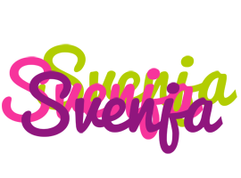 Svenja flowers logo
