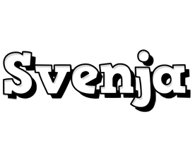 Svenja snowing logo