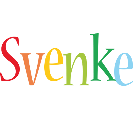 Svenke birthday logo