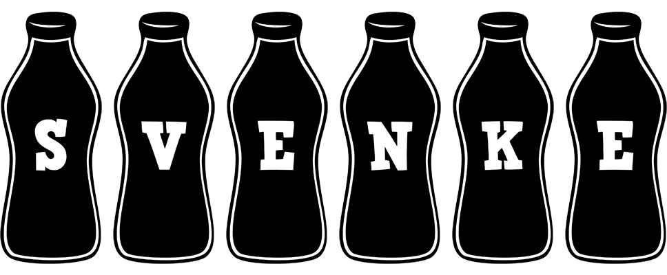 Svenke bottle logo
