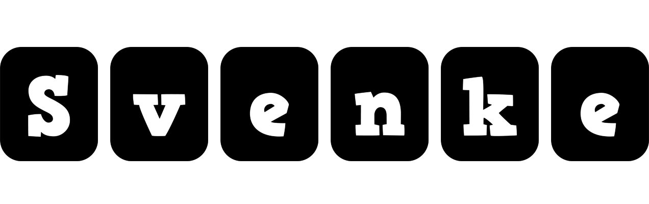 Svenke box logo