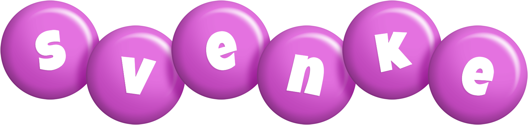 Svenke candy-purple logo