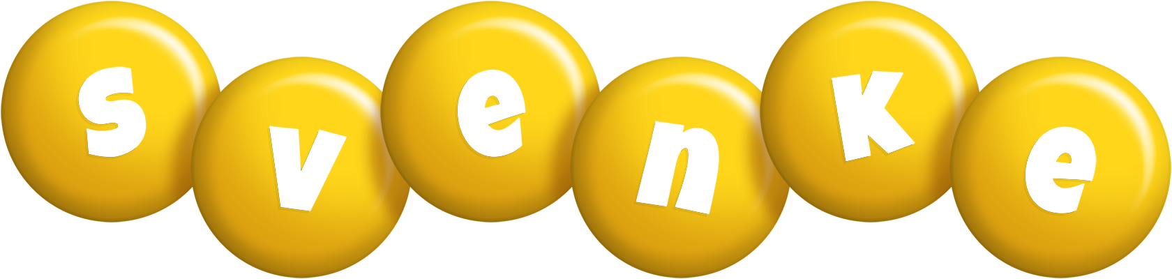 Svenke candy-yellow logo