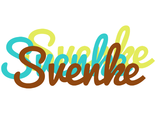 Svenke cupcake logo