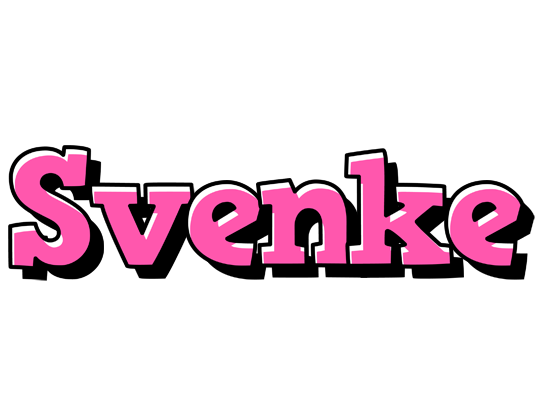Svenke girlish logo