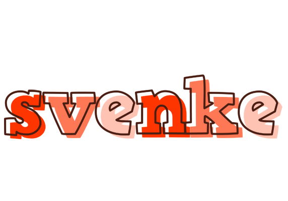 Svenke paint logo