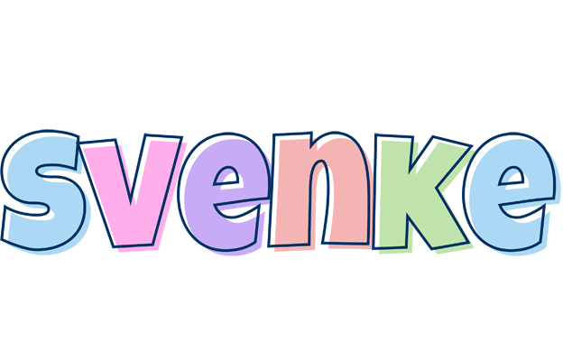 Svenke pastel logo