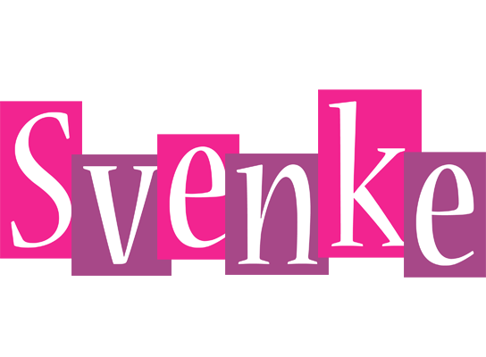 Svenke whine logo