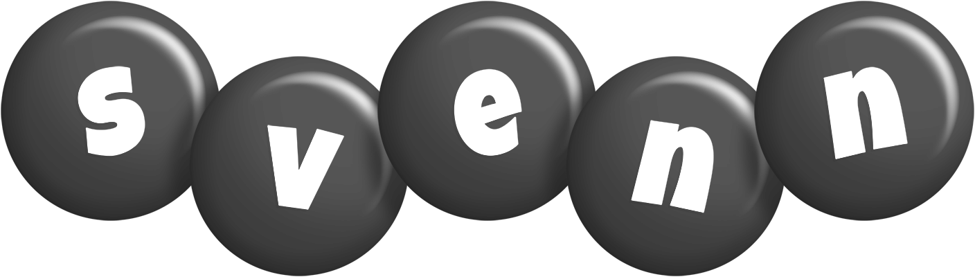 Svenn candy-black logo