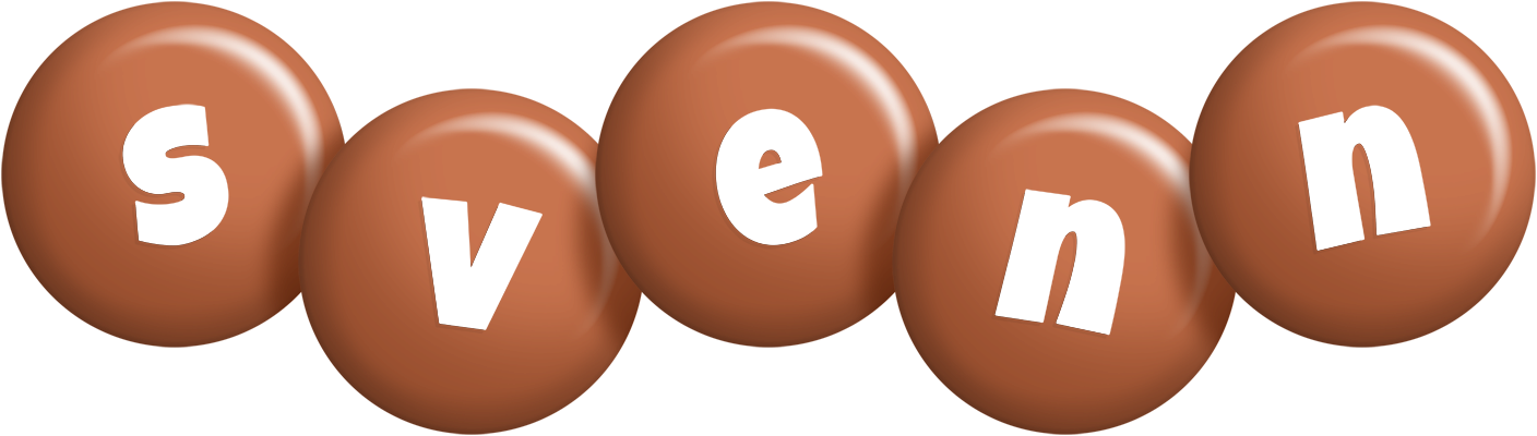 Svenn candy-brown logo