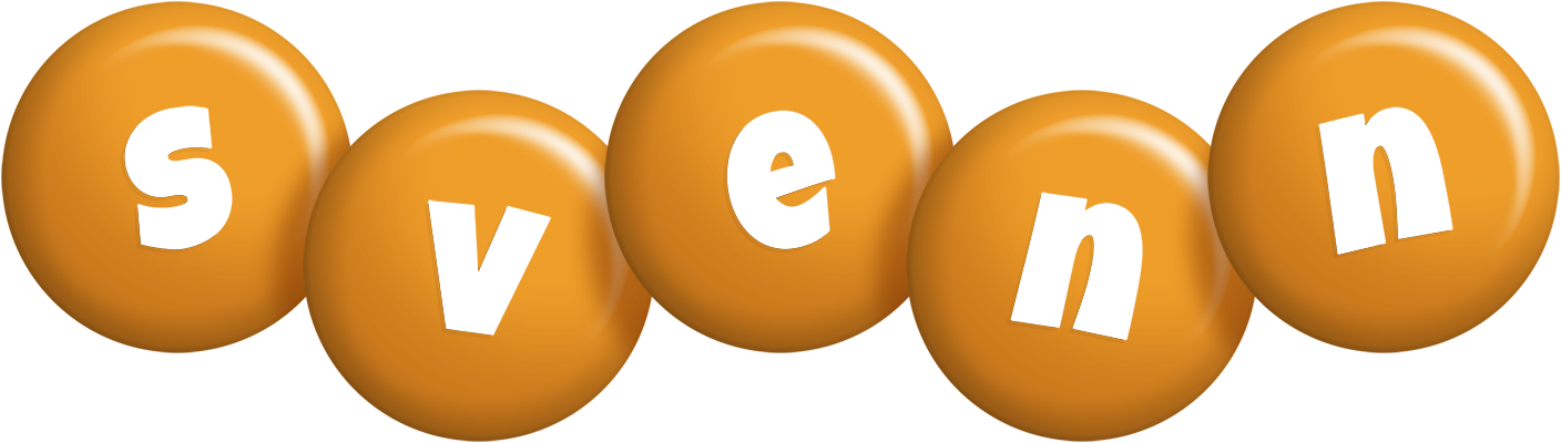 Svenn candy-orange logo