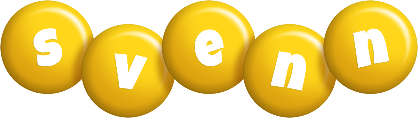 Svenn candy-yellow logo