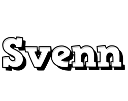 Svenn snowing logo